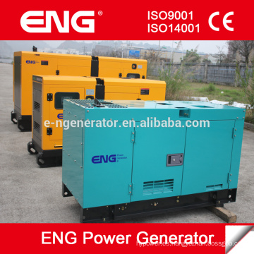 Potencia ENG: generador diésel insonorizado de 30 kva con motor Mitsubishi